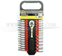 Dopsleutelset 1/4 inch 27 delig
