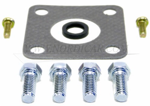 Installation kit for exhaust bend suitable for Volvo Penta