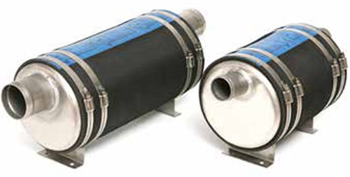 Silencer suitable for Volvo Penta