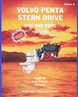 Livre d'entretien et de réparations pour Volvo Penta Stern Drives 1992-1993 pour Volvo Penta