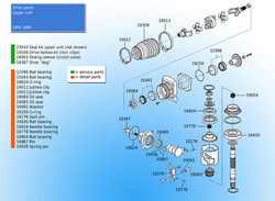 O-ring lower / upper unit 