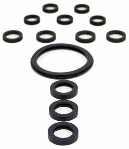 Gasket kit for water pipe suitable for Volvo Penta