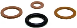 Gasket set for oil plugs 