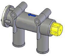 Valve De Dépression pour Volvo Penta 21662701