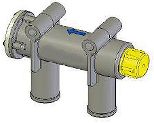 Vacuumklep voor Volvo Penta 21662704