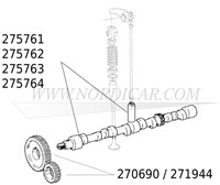 Kit courroie de distribution pour Volvo Penta 270690-2
