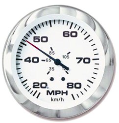 Speedometer: 80 MPH suitable for Volvo Penta